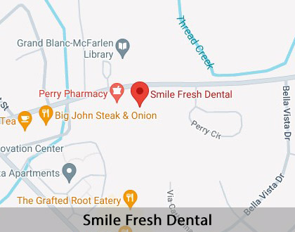 Map image for Dental Cosmetics in Grand Blanc, MI